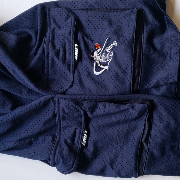 And 1 Mesh Men's Navy Blue Basketball Shorts Size L - Picture 2 of 9